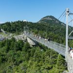 Swinging Bridge and MacRae Peak