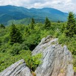 Mount Mitchell from Blue Ridge Pinnacle