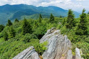 Mount Mitchell from Blue Ridge Pinnacle