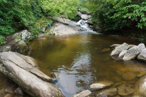 Pool above Upper Creek Falls