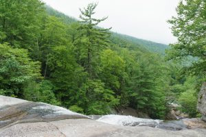 Brink of Upper Creek Falls