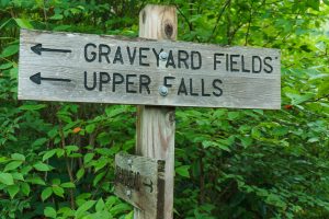 Graveyard Fields Sign