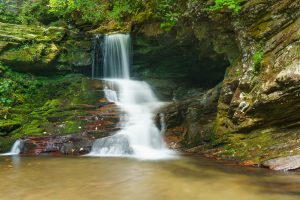 Cascade below Dam