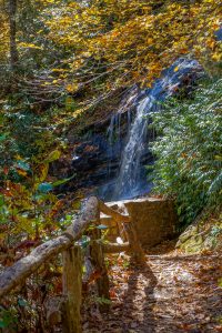 Cascades Falls from Middle Overlook