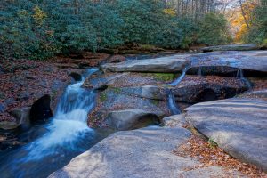 Whale Back Falls on the Davidson River