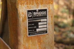 Chestnut Branch Bridge Plaque