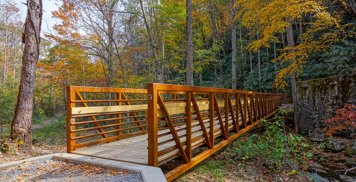 Catawba Falls Trail Bridge