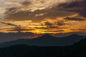 Craggy Dome Sunset