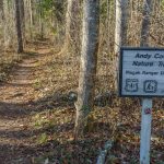 Andy Cove Nature Trail Sign