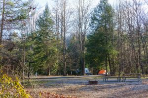 Campground from Exercise Trail