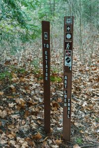 Estatoe and Art Loeb Trail Sign