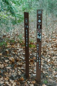 Estatoe and Art Loeb Trail Sign