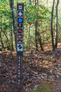 Starens Branch Trail Sign
