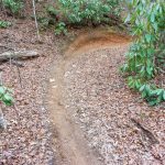 Fletcher Creek Trail Banked Turn