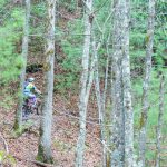 Rider on Fletcher Creek