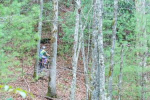 Rider on Fletcher Creek