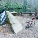 Bikes at Hendersonville Reservoir Dam