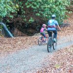 Riders on Hendersonville Reservoir Road