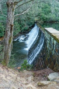 Hendersonville Reservoir Dam Cascade