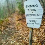 Shining Rock Wilderness Sign