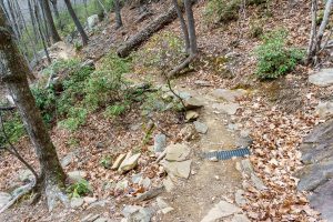 Rocky Section of the Lower Piney Trail