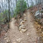 Rocky Switchback on the Lower Piney Trail