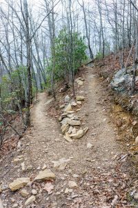 Rocky Switchback on the Lower Piney Trail