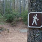 High Shoals Falls Loop Hiking Sign