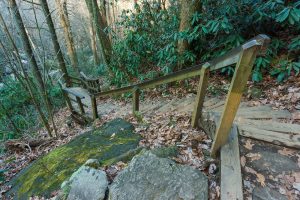 Steps to High Shoals Falls