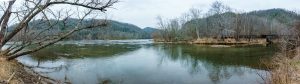 French Broad and Big Laurel Creek Confluence