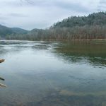 French Broad River above Big Laurel Creek