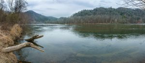 French Broad River above Big Laurel Creek