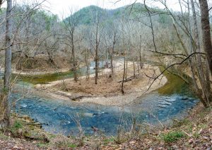 Big Laurel Creek Island