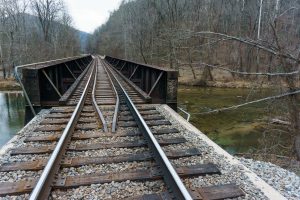 Rail Bridge over Big Laurel Creek