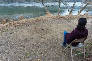 Relaxing Beside the River