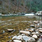 River Stones beside Swimming Hole