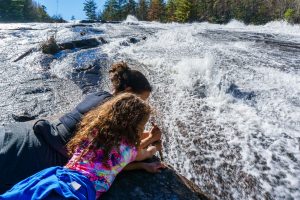 Fun at Bridal Veil Falls