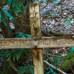 Sign on the West Side of the Coontree Loop Trail