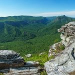 View of Linville Gorge from Shortoff Mountain