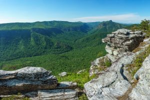 View of Linville Gorge from Shortoff Mountain