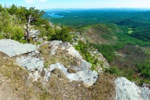 Mouth of Linville Gorge and Lake James