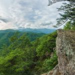 View from the Kitsuma Peak Overlook