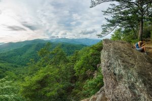 View from the Kitsuma Peak Overlook