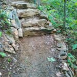 Rock Steps on the Mountains to Sea Trail