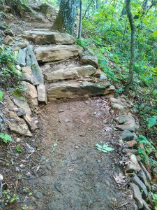 Rock Steps on the Mountains to Sea Trail