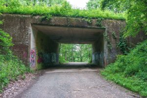 Parkway over Bent Creek Gap