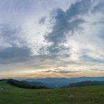 Bearwallow Mountain View at Sunset