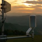 Weather Gauge on Bearwallow Mountain