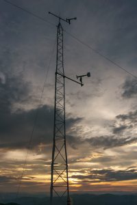 Weather Tower on Bearwallow Mountain