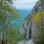 View from the Top of Hickory Nut Falls